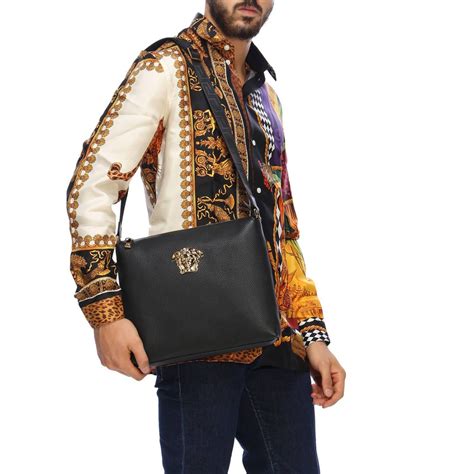 cheap versace man bag|Versace man bag sale.